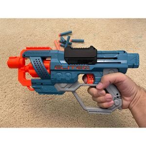 Nerf Elite 2.0 Commander RD-6 Dart Blaster 12 Darts Rotating Drum Outdoor Toys